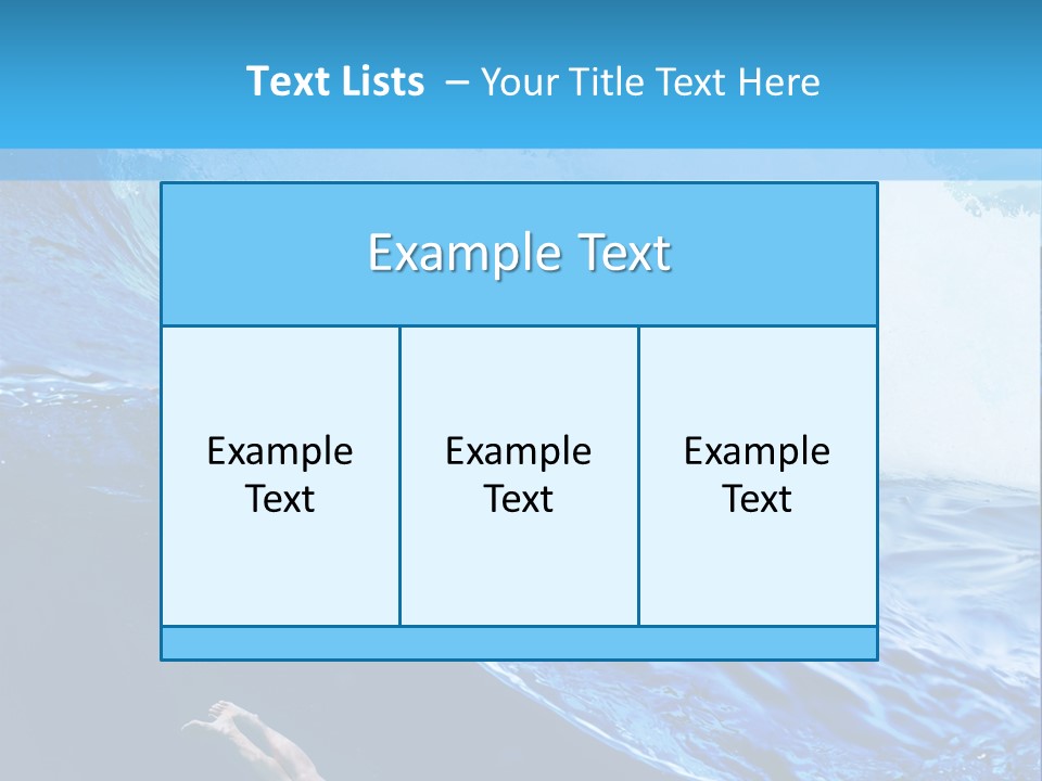 Clear Nobody Nature PowerPoint Template