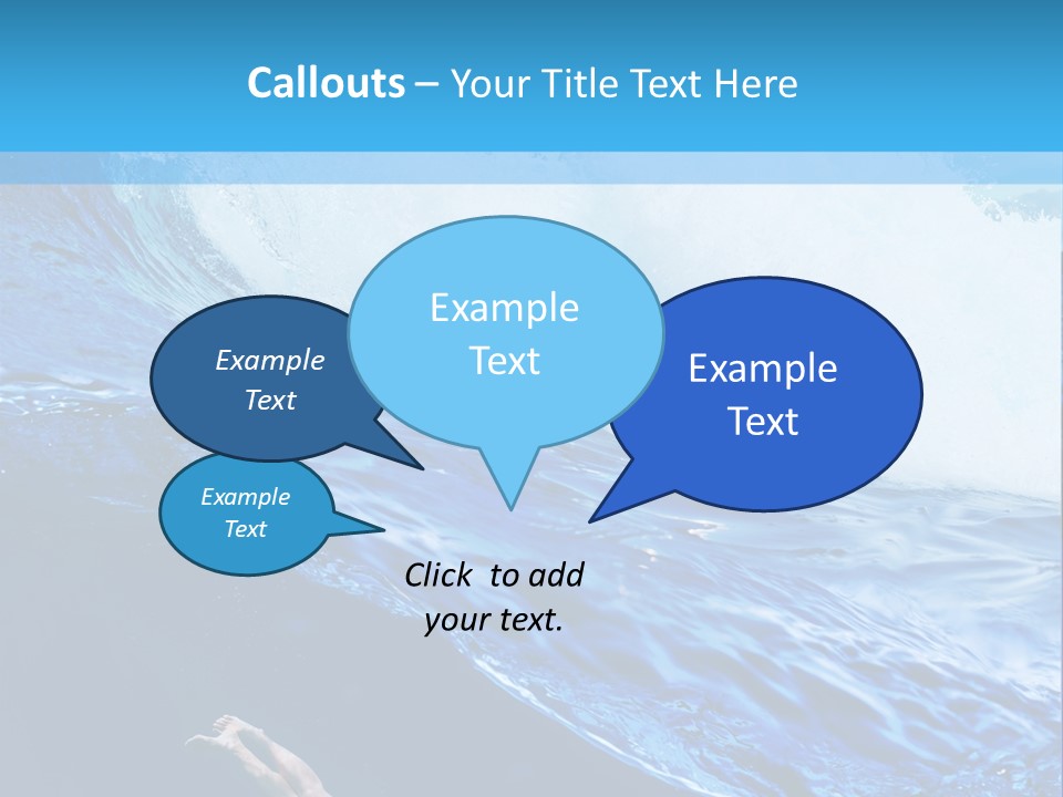 Clear Nobody Nature PowerPoint Template