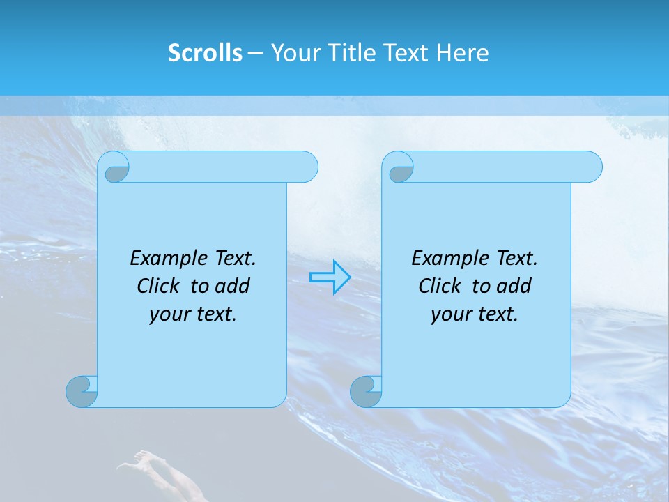 Clear Nobody Nature PowerPoint Template