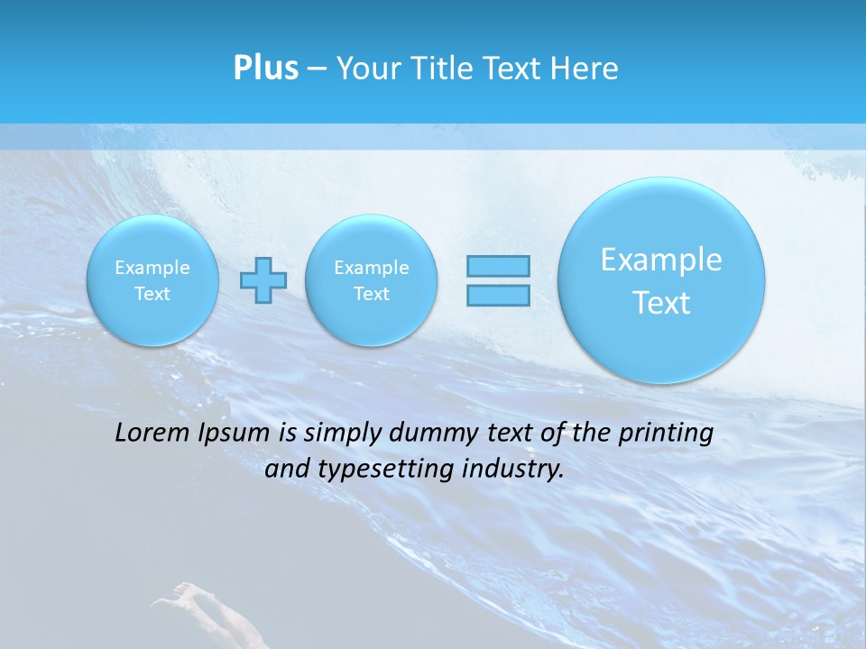 Clear Nobody Nature PowerPoint Template