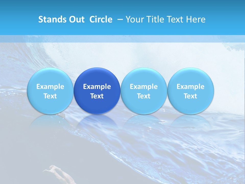 Clear Nobody Nature PowerPoint Template