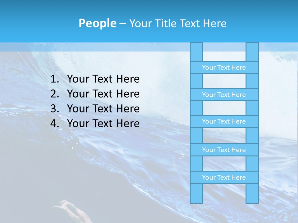 Clear Nobody Nature PowerPoint Template