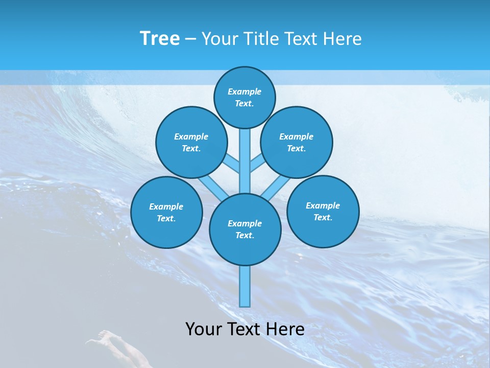 Clear Nobody Nature PowerPoint Template