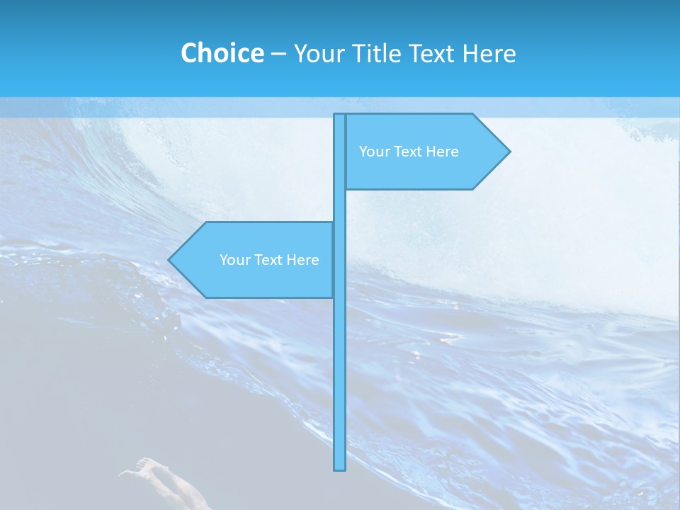 Clear Nobody Nature PowerPoint Template