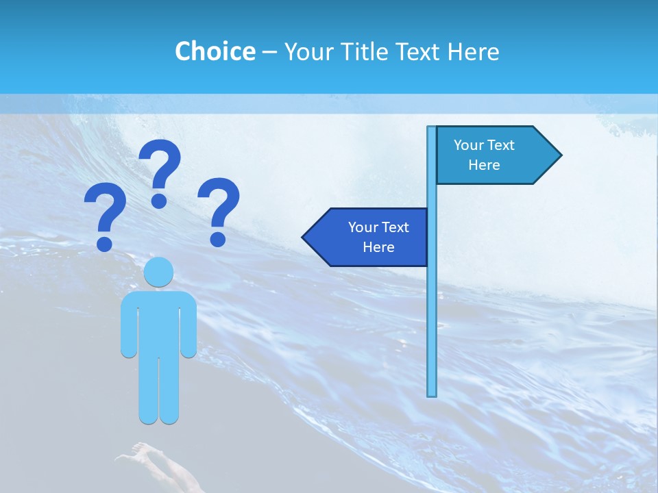 Clear Nobody Nature PowerPoint Template