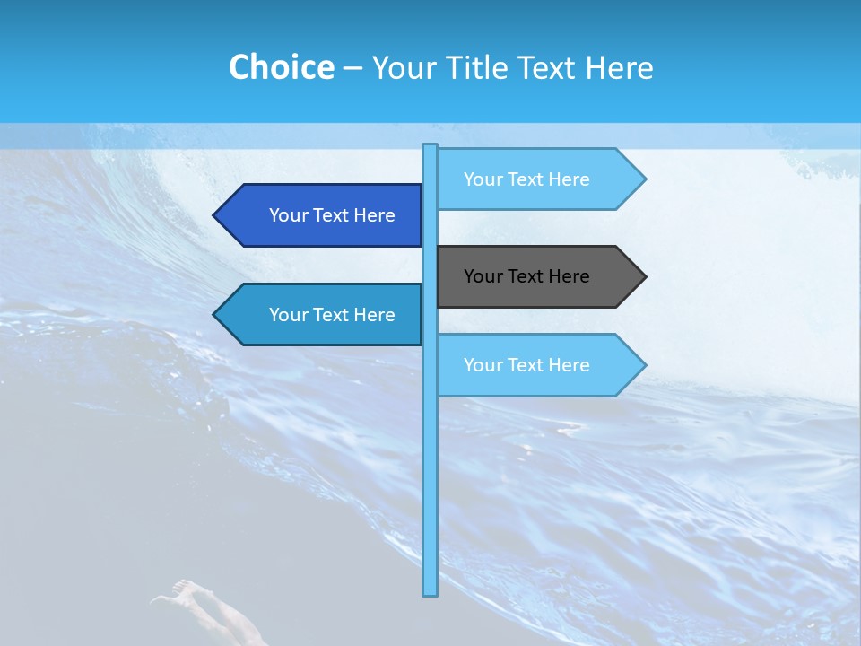 Clear Nobody Nature PowerPoint Template