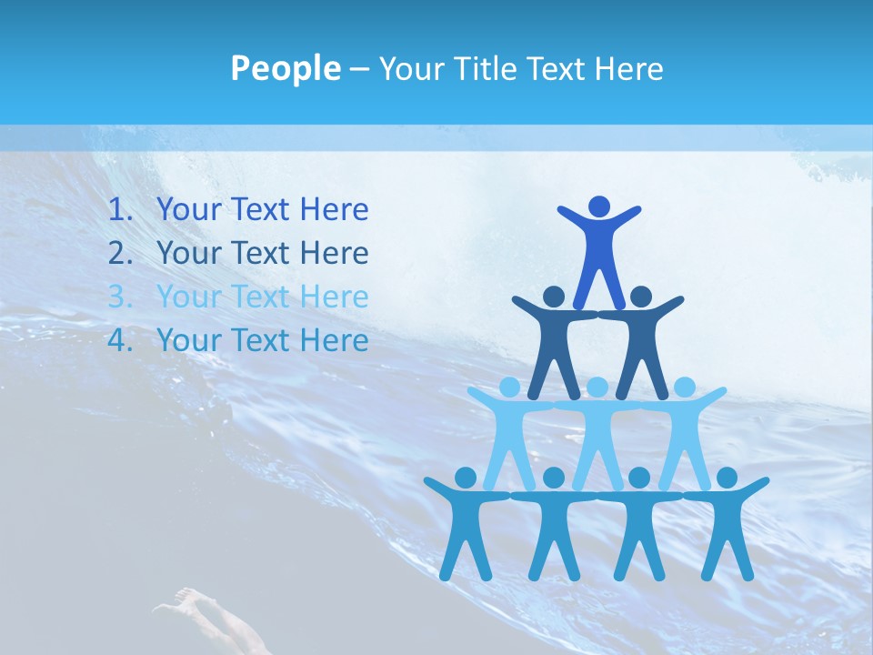 Clear Nobody Nature PowerPoint Template