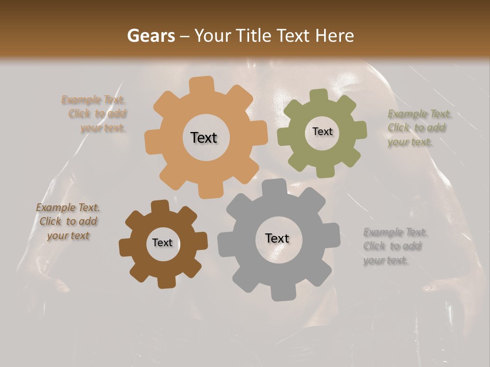 Outer Tyre Muscularity Tyre Casing PowerPoint Template