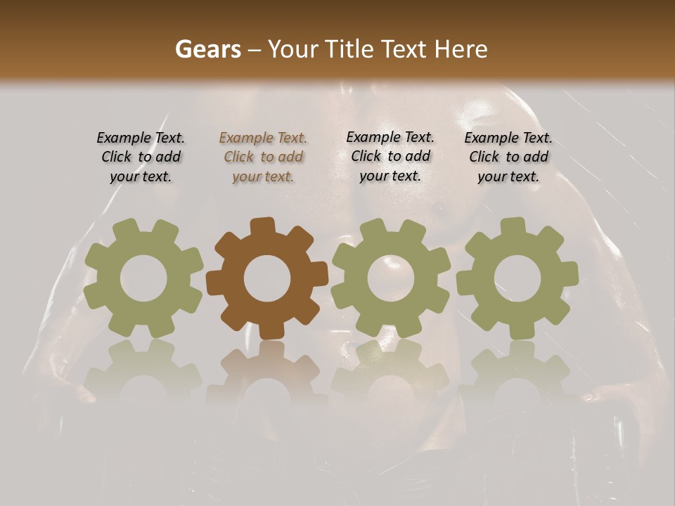 Outer Tyre Muscularity Tyre Casing PowerPoint Template