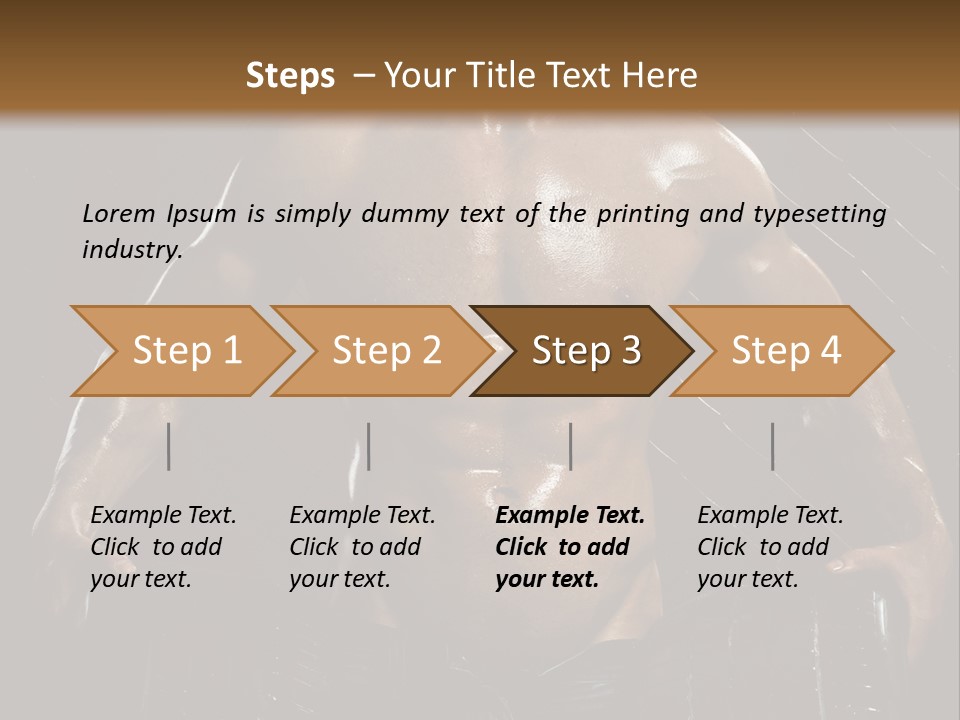 Outer Tyre Muscularity Tyre Casing PowerPoint Template