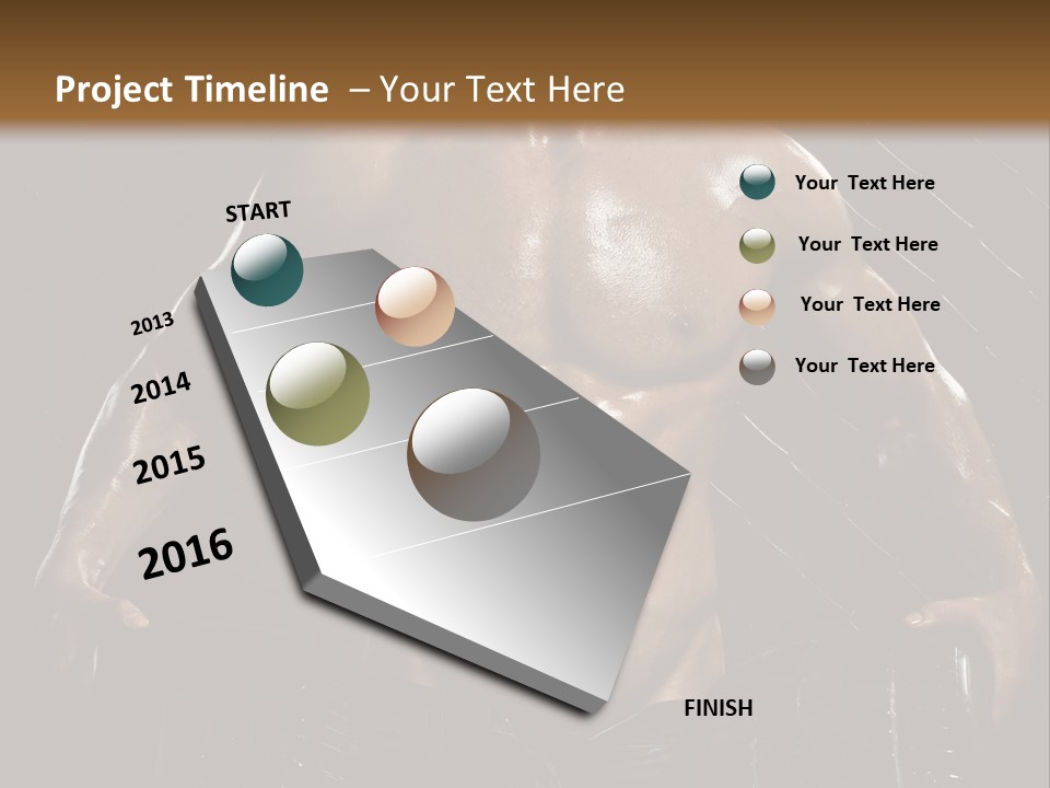 Outer Tyre Muscularity Tyre Casing PowerPoint Template