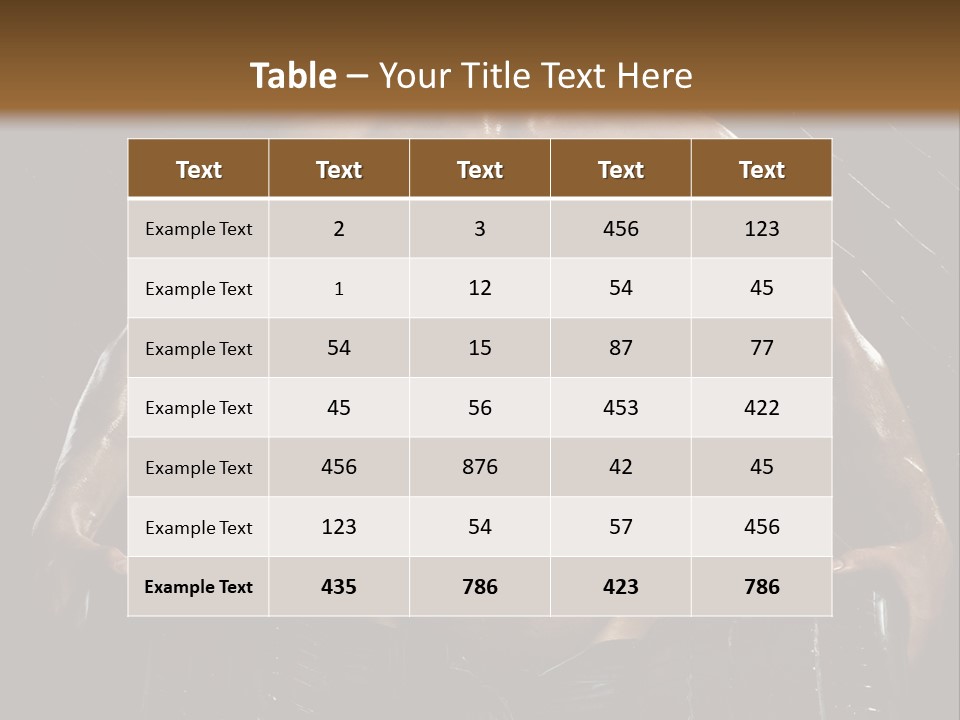 Outer Tyre Muscularity Tyre Casing PowerPoint Template