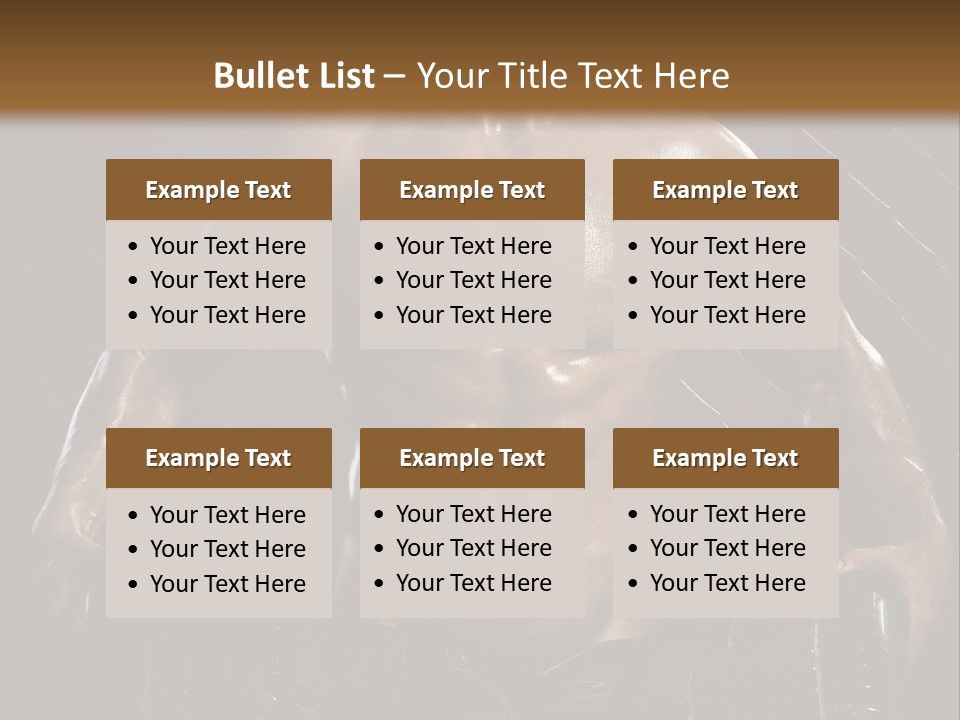 Outer Tyre Muscularity Tyre Casing PowerPoint Template