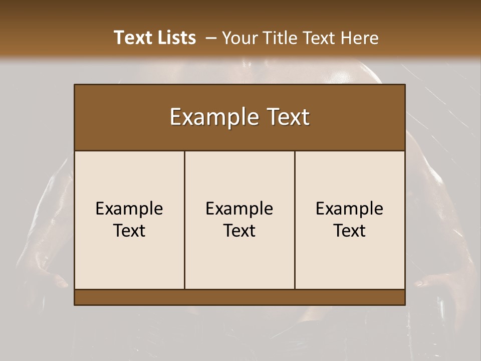 Outer Tyre Muscularity Tyre Casing PowerPoint Template