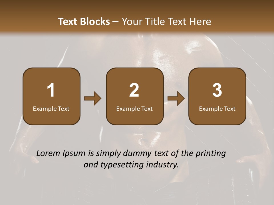 Outer Tyre Muscularity Tyre Casing PowerPoint Template