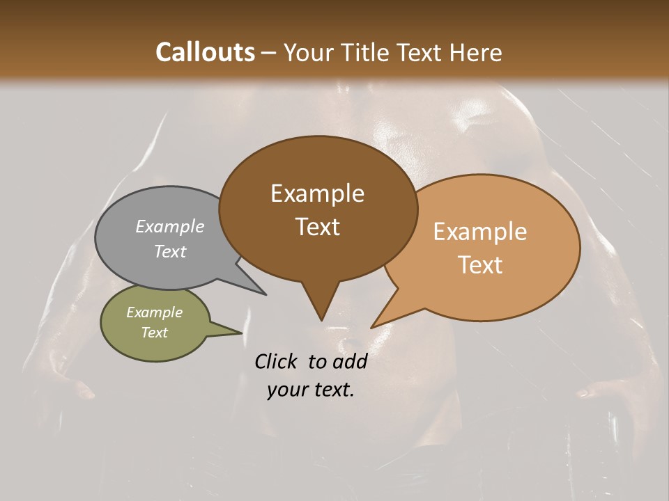 Outer Tyre Muscularity Tyre Casing PowerPoint Template