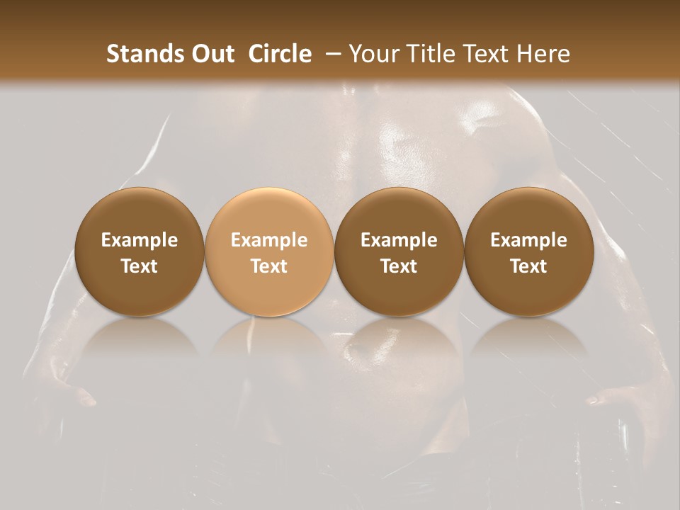 Outer Tyre Muscularity Tyre Casing PowerPoint Template