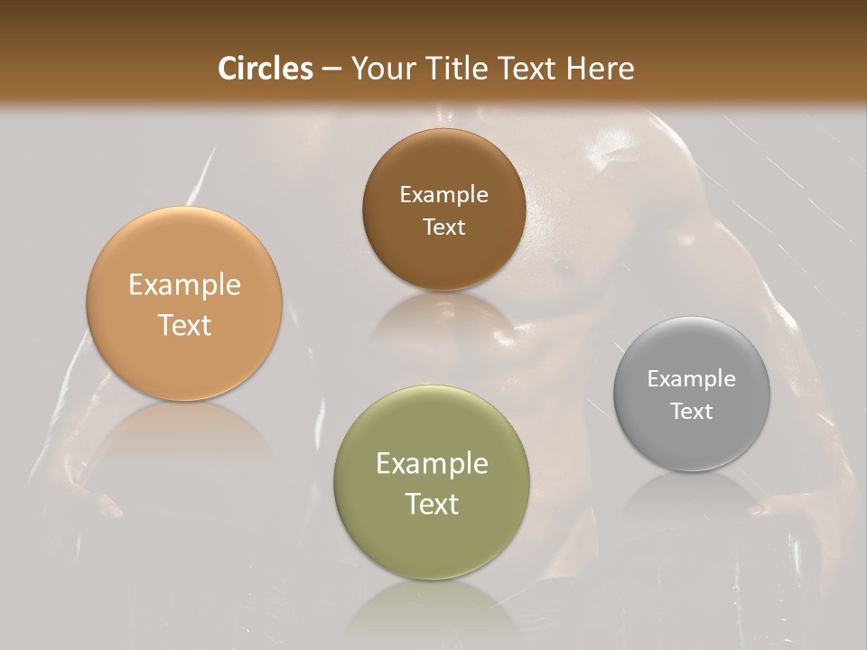 Outer Tyre Muscularity Tyre Casing PowerPoint Template