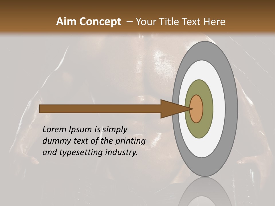 Outer Tyre Muscularity Tyre Casing PowerPoint Template