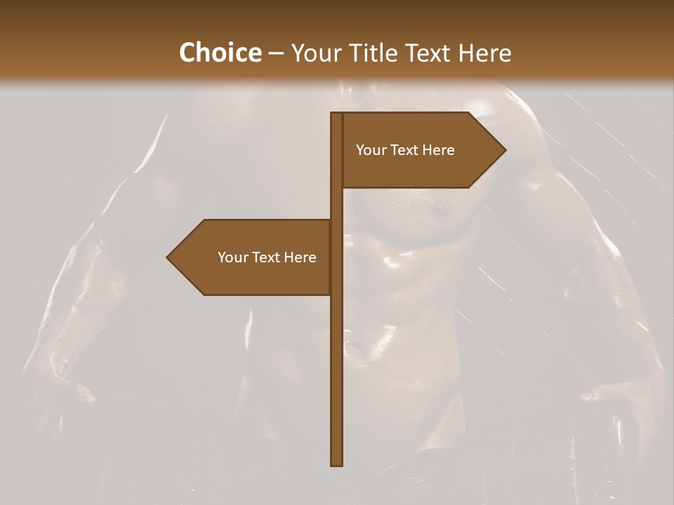Outer Tyre Muscularity Tyre Casing PowerPoint Template