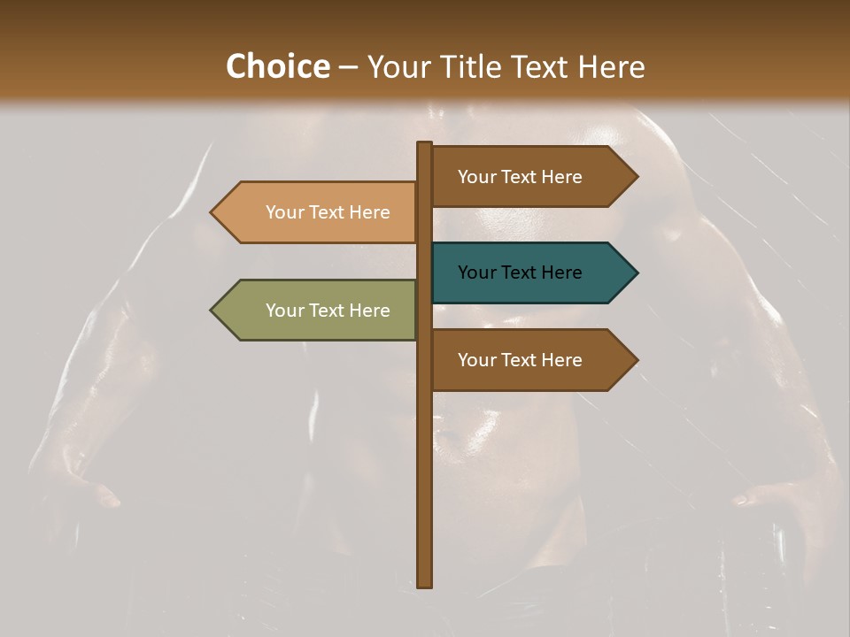 Outer Tyre Muscularity Tyre Casing PowerPoint Template