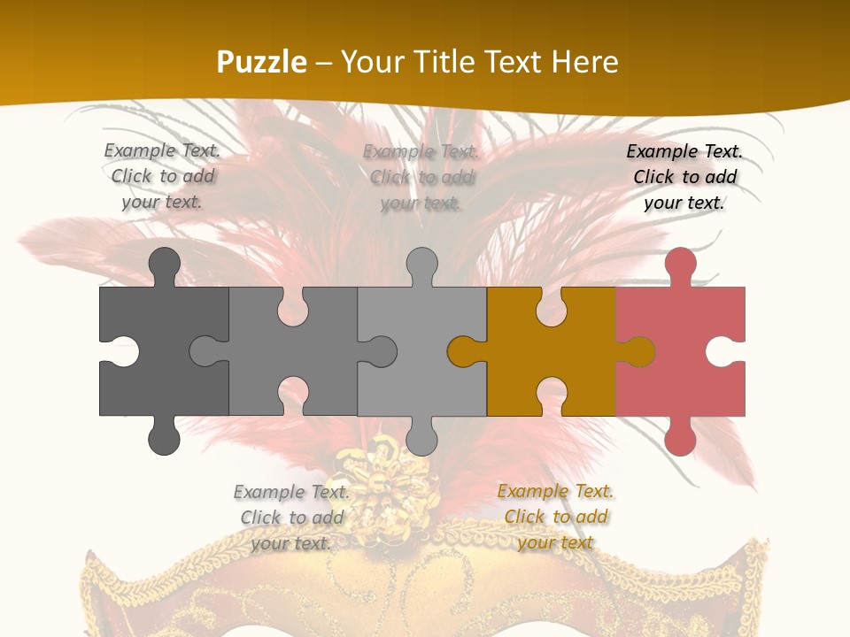 Disguise Isolated Fun PowerPoint Template