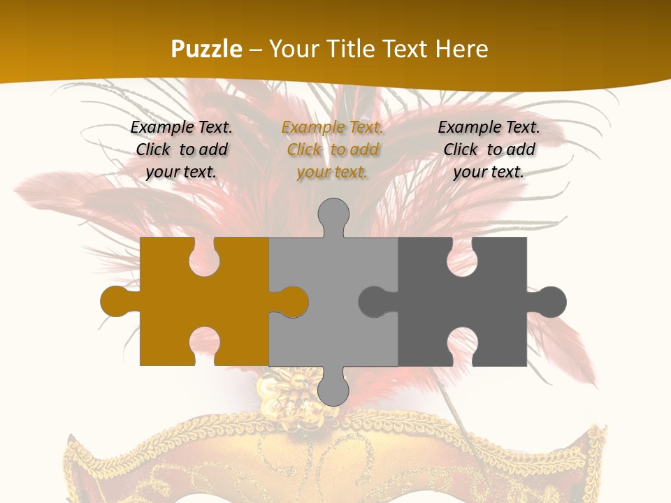 Disguise Isolated Fun PowerPoint Template