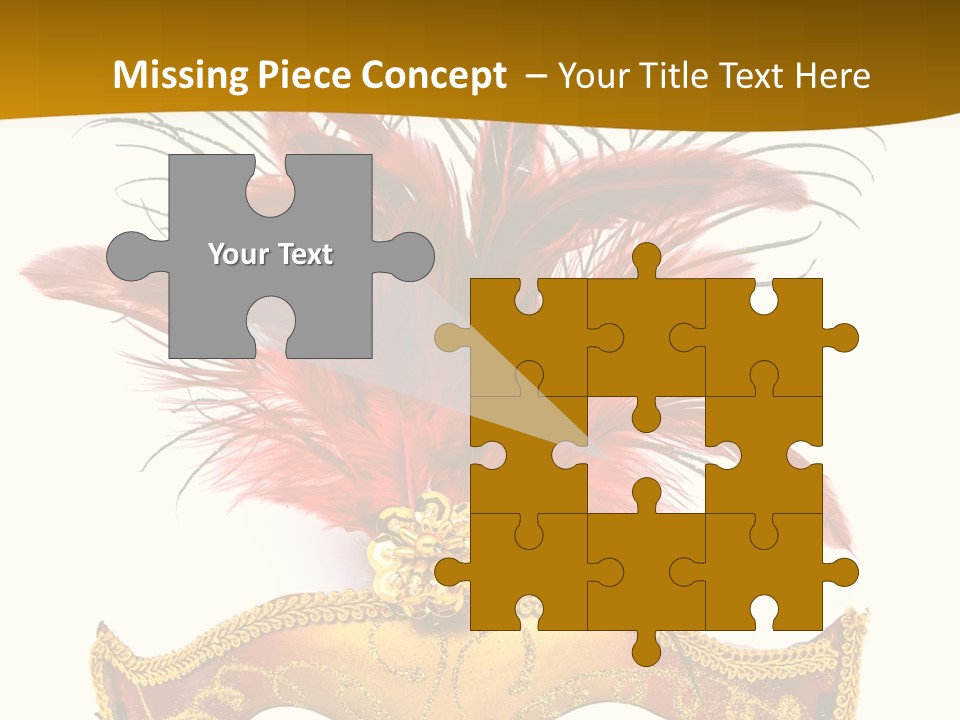 Disguise Isolated Fun PowerPoint Template