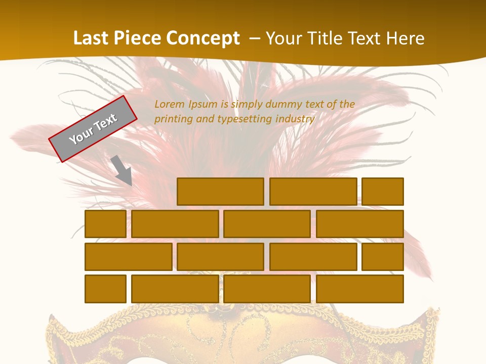 Disguise Isolated Fun PowerPoint Template