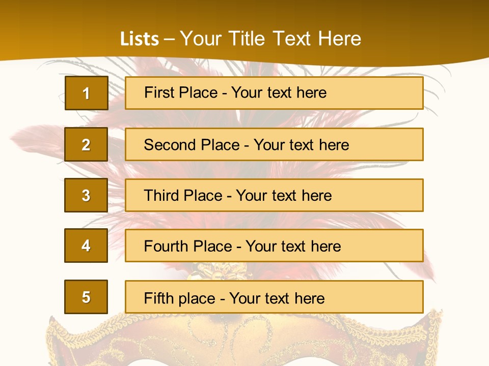 Disguise Isolated Fun PowerPoint Template