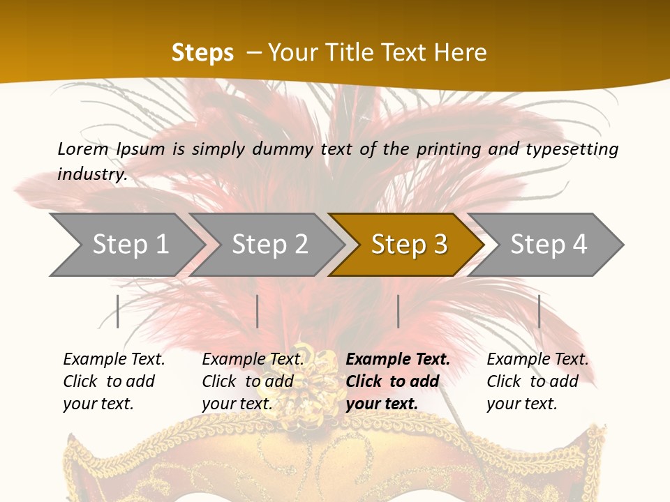 Disguise Isolated Fun PowerPoint Template