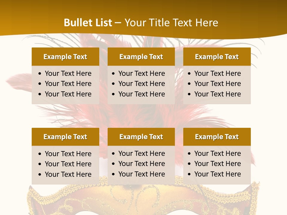 Disguise Isolated Fun PowerPoint Template