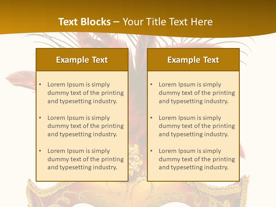 Disguise Isolated Fun PowerPoint Template