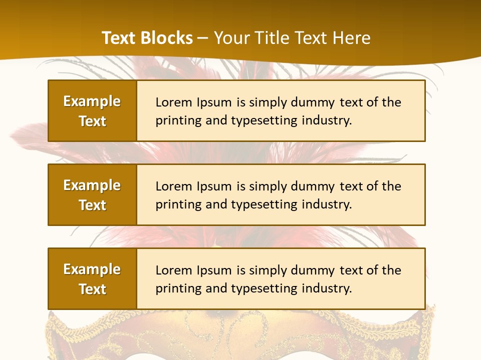 Disguise Isolated Fun PowerPoint Template