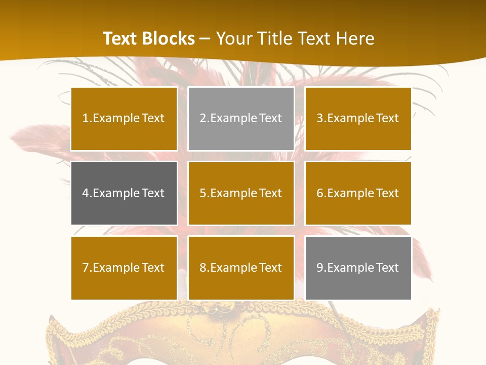 Disguise Isolated Fun PowerPoint Template