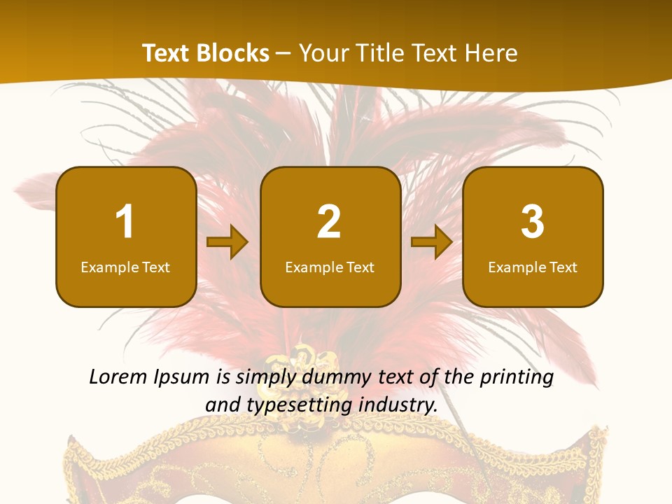 Disguise Isolated Fun PowerPoint Template