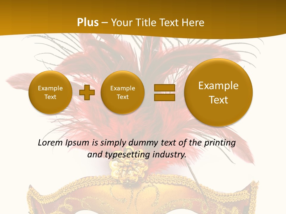 Disguise Isolated Fun PowerPoint Template