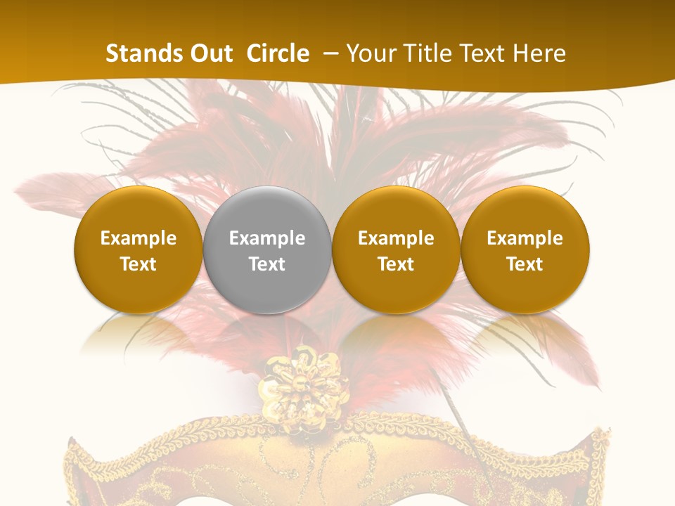 Disguise Isolated Fun PowerPoint Template