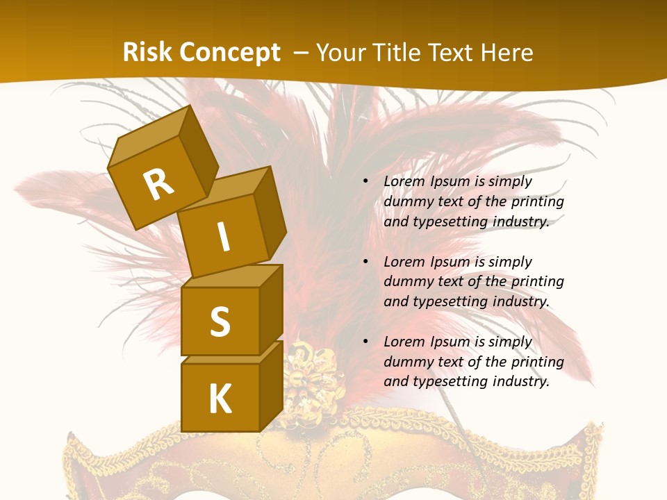 Disguise Isolated Fun PowerPoint Template