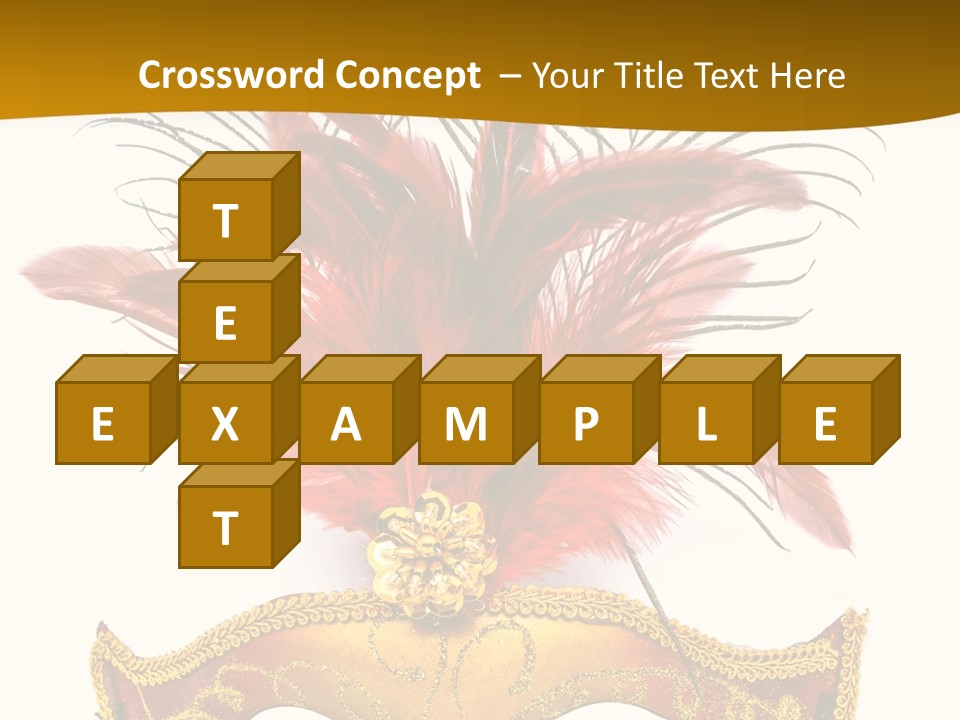 Disguise Isolated Fun PowerPoint Template