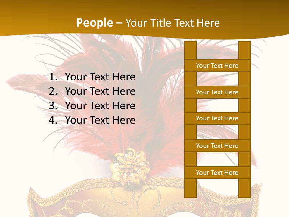 Disguise Isolated Fun PowerPoint Template