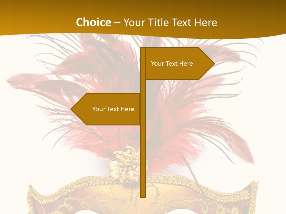 Disguise Isolated Fun PowerPoint Template