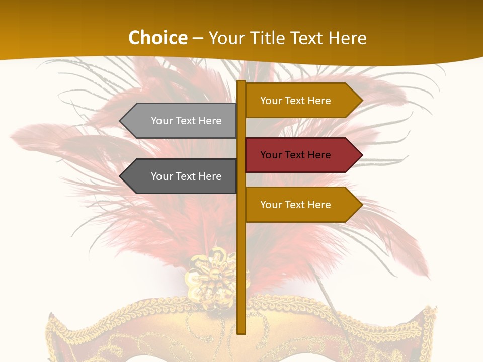 Disguise Isolated Fun PowerPoint Template