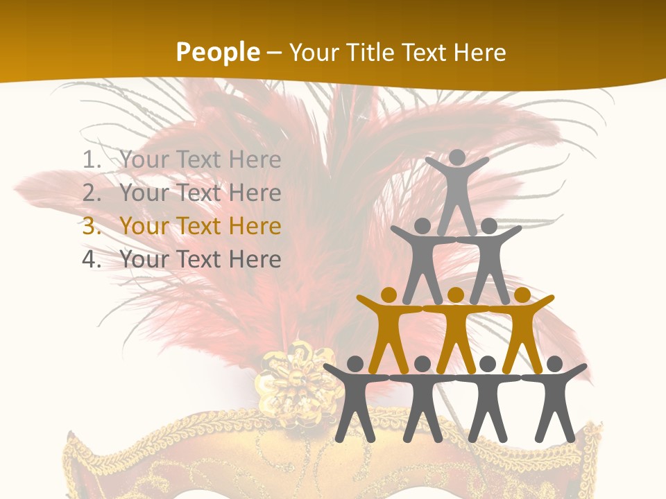 Disguise Isolated Fun PowerPoint Template