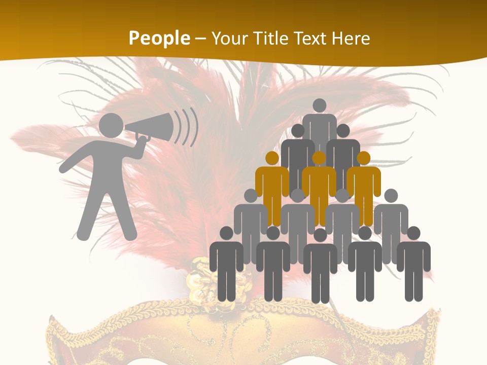 Disguise Isolated Fun PowerPoint Template