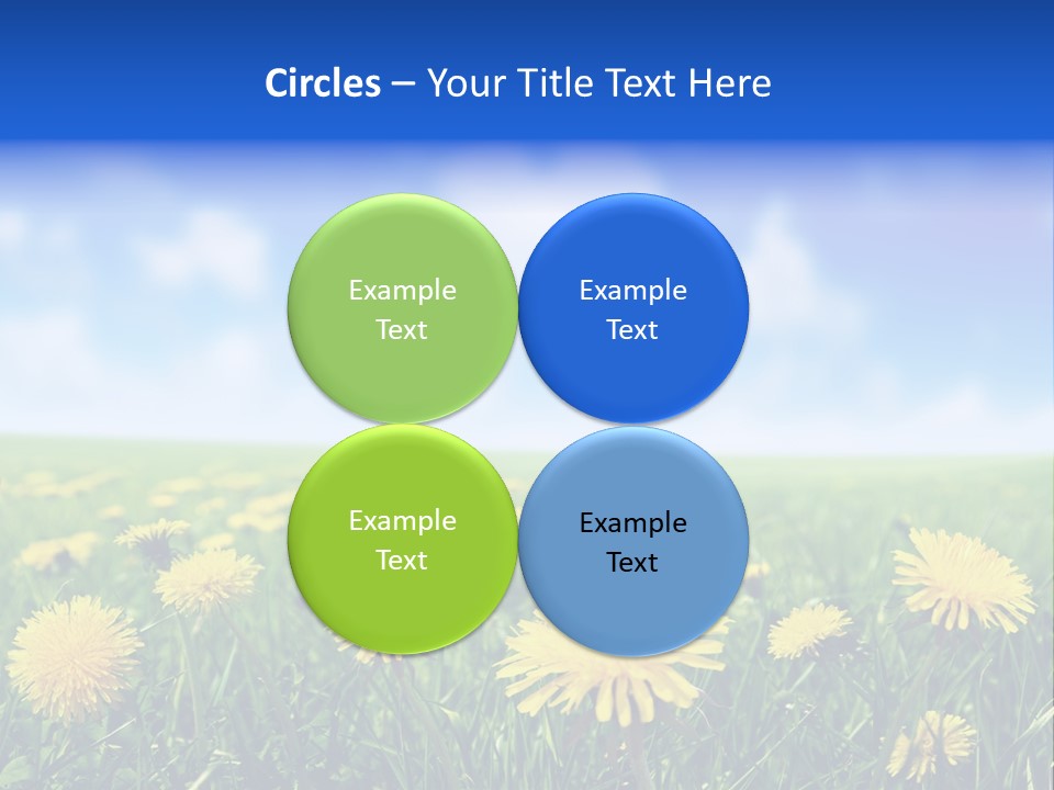 Landscape Yellow Plain PowerPoint Template