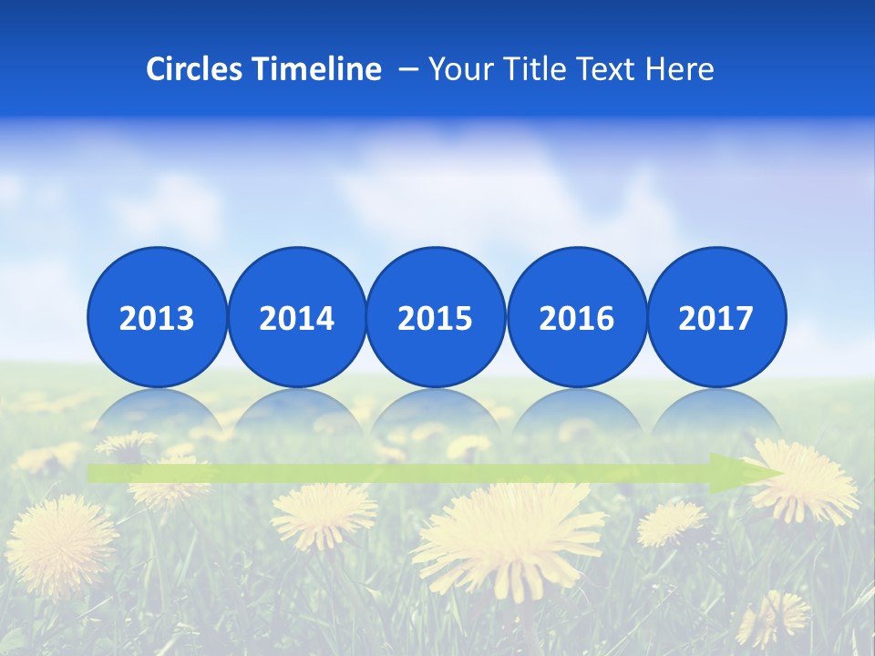Landscape Yellow Plain PowerPoint Template