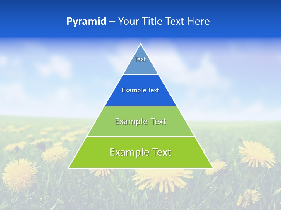 Landscape Yellow Plain PowerPoint Template