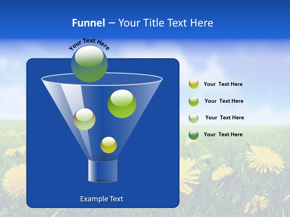 Landscape Yellow Plain PowerPoint Template