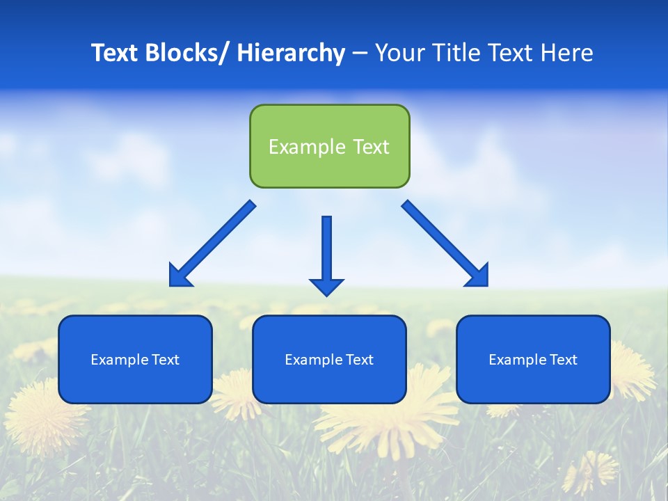 Landscape Yellow Plain PowerPoint Template